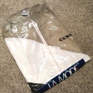 Men's Windbreaker, Lightweight Jacket, Long Sleeve, Size L, CANON Logo